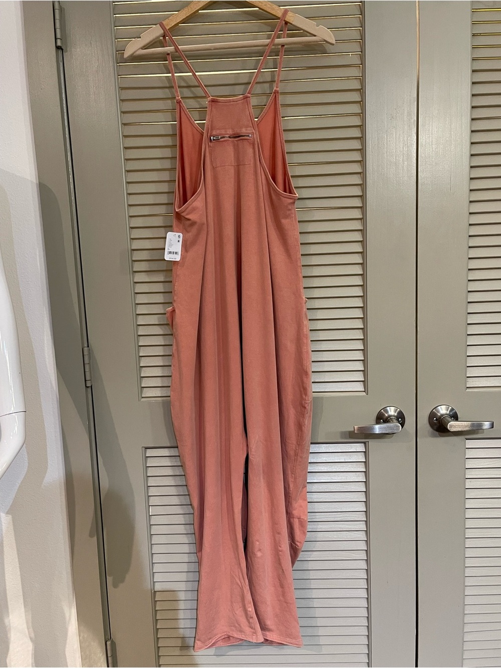 Free People Rust Spaghetti-Strap Jumpsuit - Picture 4 of 4